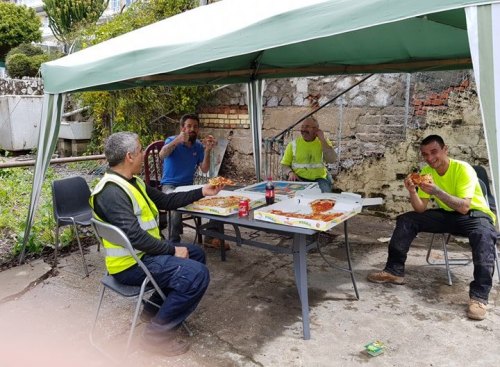 Lunch for GJBS Key workers at Mount Alvernia